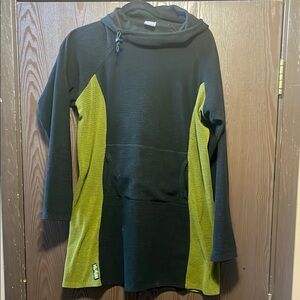 Melanzana women's XL waffle hoodie dress